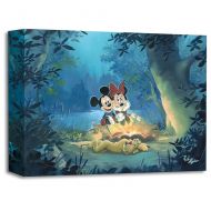 Disney Mickey Mouse and Minnie Family Camp Out Gicle by Rob Kaz