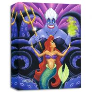 Disney Ariel and Ursula The Whisper Giclee by Mike Kungl