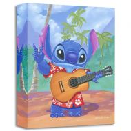 Disney Stitch Warm Aloha Giclee by Manuel Hernandez