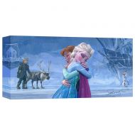 Disney Frozen The Warmth of Love Giclee on Canvas by Jim Salvati