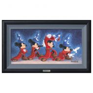 Disney The Sorcerers Spell Gicle on Canvas by Michelle St.Laurent - Limited Edition