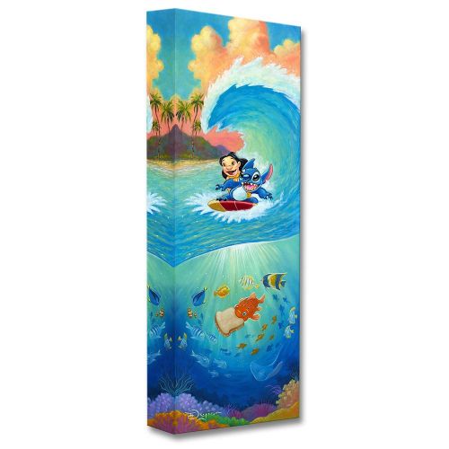디즈니 Disney Lilo & Stitch Hawaiian Roller Coaster Giclee by Tim Rogerson