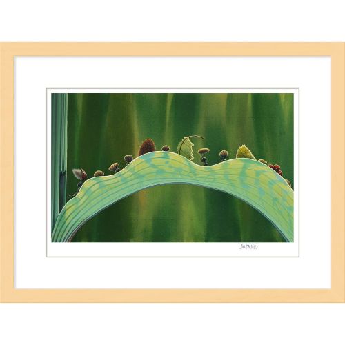 디즈니 Disney A Bugs Life The Leaf Bridge Framed Giclee on Paper by Tia Kratter - Limited Edition