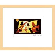 Disney The Incredible Family Framed Gicle on Paper by Teddy Newton - Limited Edition