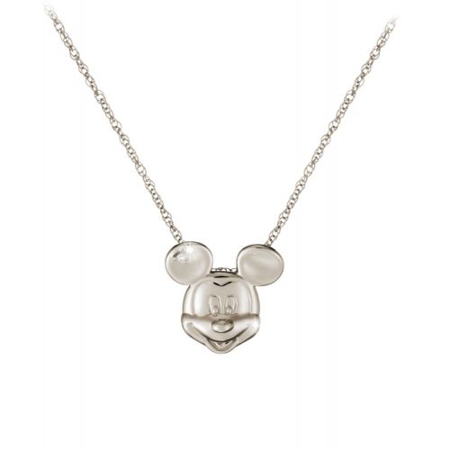 디즈니 Disney Mickey Mouse Diamond Necklace - 18 Karat