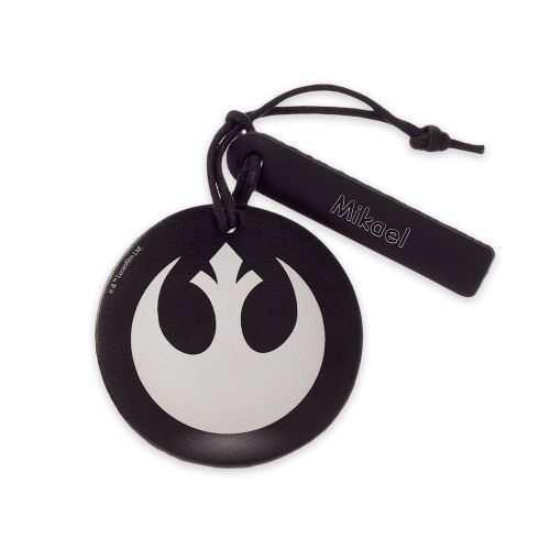 디즈니 Disney Star Wars Resistance Starbird Leather Luggage Tag - Personalizable