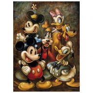 Disney Mickey Mouse and Friends Giclee by Darren Wilson