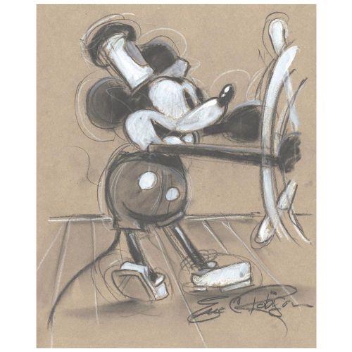 디즈니 Disney Mickey Mouse Steamboat Willie Gicle by Eric Robison