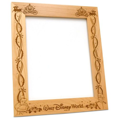 디즈니 Disney Prince Charming and Cinderella 8 x 10 Frame by Arribas - Personalizable