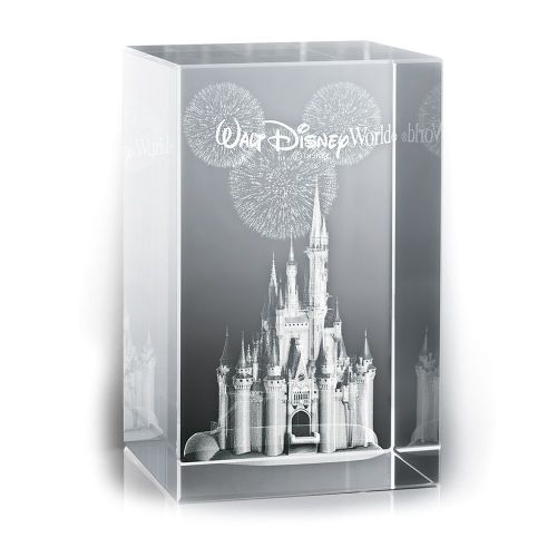 디즈니 Cinderella Castle Laser Cube by Arribas - Walt Disney World