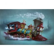 Disney Mickey Mouse Little Enginear Giclee by Noah