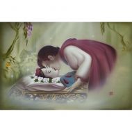 Disney Snow White True Loves Kiss Giclee by Noah