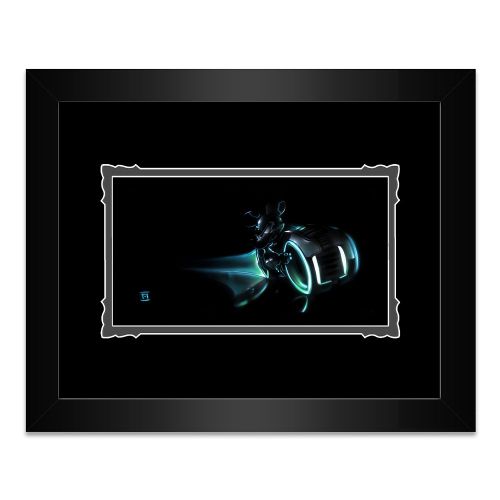 디즈니 Disney Mickey Mouse Mickey LightCycle Framed Deluxe Print by Noah