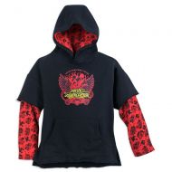 Disney Mickey Mouse Rock n Roller Coaster Double-Up Pullover Hoodie for Boys