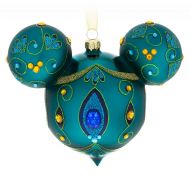 Disney Mickey Mouse Icon Glass Ornament - Peacock