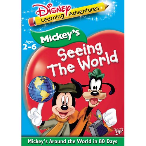 디즈니 Disney Learning Adventures: Mickeys Around the World in Eighty Days DVD