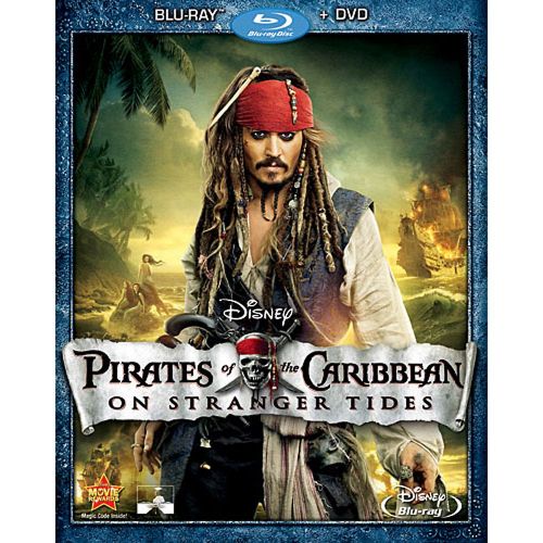 디즈니 Disney Pirates of the Caribbean: On Stranger Tides - Blu-ray + DVD Combo Pack