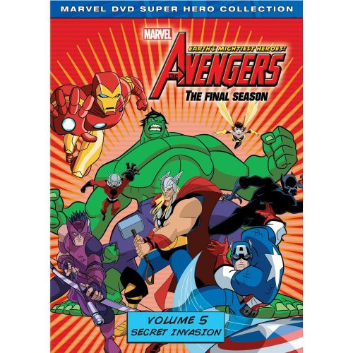 디즈니 Disney Marvels The Avengers: Earths Mightiest Heroes DVD Volume 5: Secret Invasion