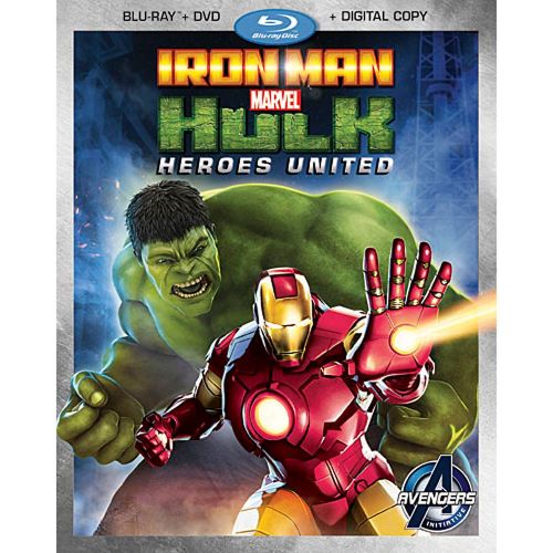 디즈니 Disney Iron Man and Hulk: Heroes United Blu-ray 2-Disc Combo Pack