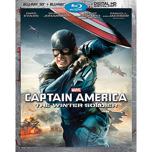 디즈니 Disney Captain America: The Winter Soldier Blu-ray 3-D Combo Pack