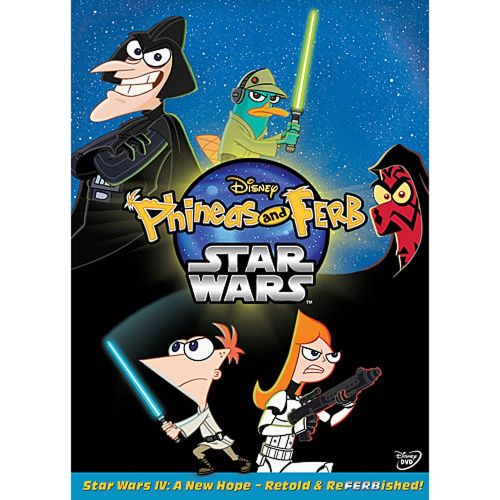 디즈니 Disney Phineas and Ferb Star Wars DVD