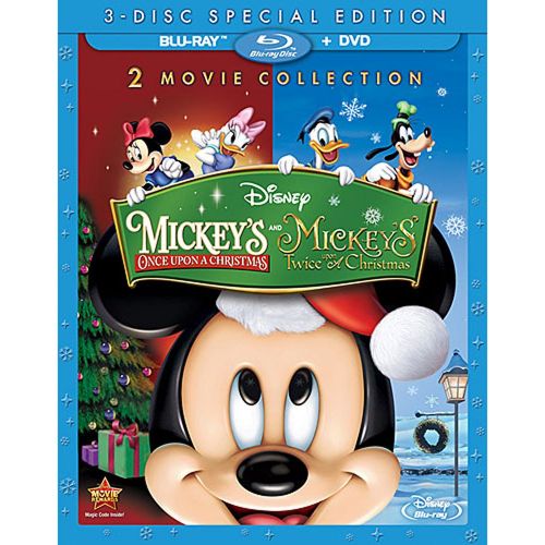 디즈니 Disney Mickeys Once Upon a Christmas + Mickeys Twice Upon a Christmas 3-Disc Special Edition