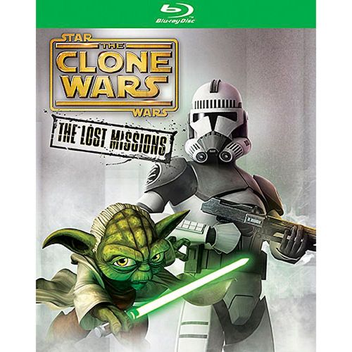 디즈니 Disney Star Wars Clone Wars: The Lost Missions Blu-ray 2-Disc Set