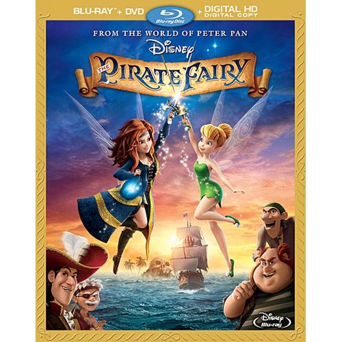 디즈니 Disney The Pirate Fairy Blu-ray Combo Pack