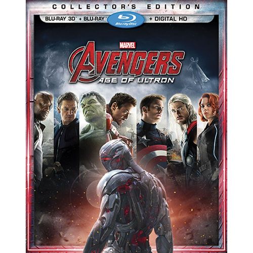 디즈니 Disney Marvels Avengers: Age of Ultron Collectors Edition 3-D Combo Pack