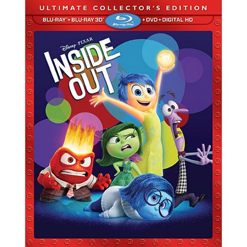 디즈니 Disney PIXAR Inside Out Ultimate Collectors Edition 3D Combo Pack