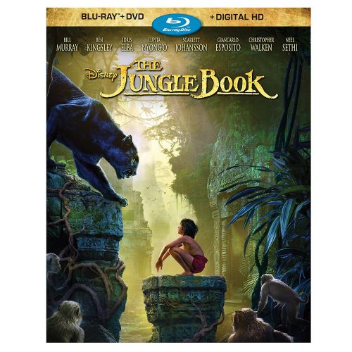 디즈니 Disney The Jungle Book Blu-ray Combo Pack - Live Action
