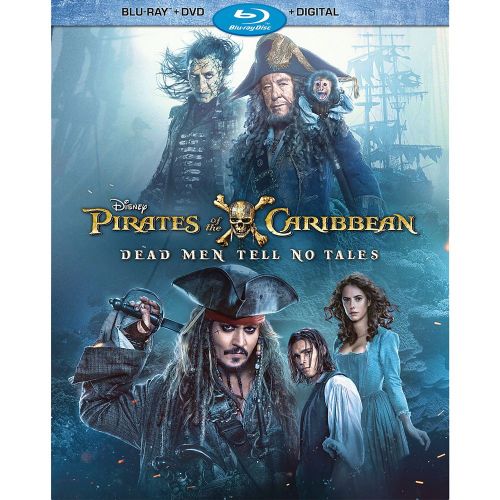 디즈니 Disney Pirates of the Caribbean: Dead Men Tell No Tales Blu-ray Combo Pack