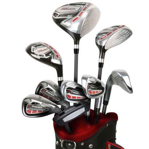윌슨 Wilson Golf Powerbilt Golf- Pro Power Teen Complete Set With Bag