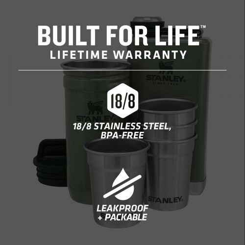스텐리 Stanley Adventure Steel Shots + Flask Gift Set