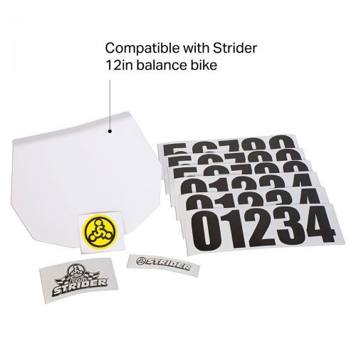  Strider Balance Bike Number Plate Kit - Kids
