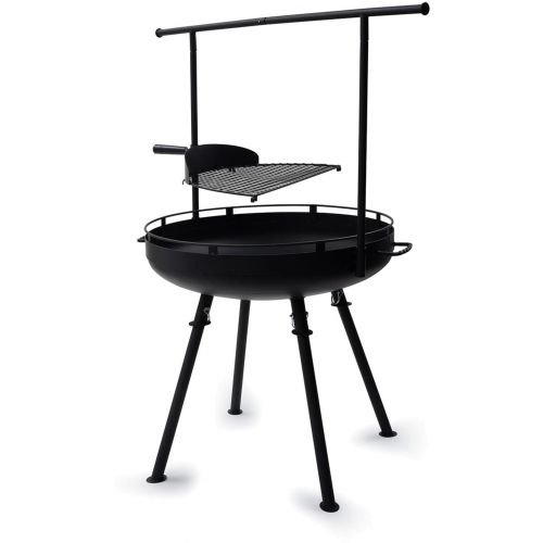  Barebones Cowboy Fire Pit Grill w/ Adjustable Legs CKW-450 with Free S&H CampSaver