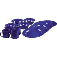 Coleman Enamelware Dining Set Blue 12 Piece 2000016404