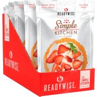 ReadyWise 6-Pack Case Simple Kitchen Strawberry Yogurt Tart RWSK05-025 CampSaver