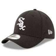 Men's Chicago White Sox New Era Black MLB Team Classic 39THIRTY Flex Hat