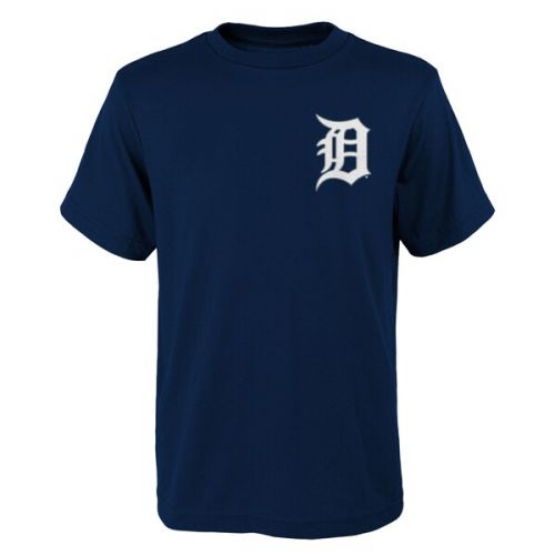 Youth Detroit Tigers Miguel Cabrera Majestic Navy Player Name & Number T-Shirt