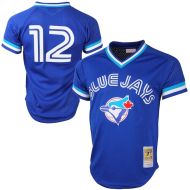 Mitchell & Ness Mitchell & Ness Roberto Alomar Toronto Blue Jays Cooperstown Collection Mesh Batting Practice Jersey - Royal Blue