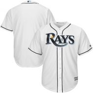Men's Tampa Bay Rays Majestic White Home Cool Base Jersey