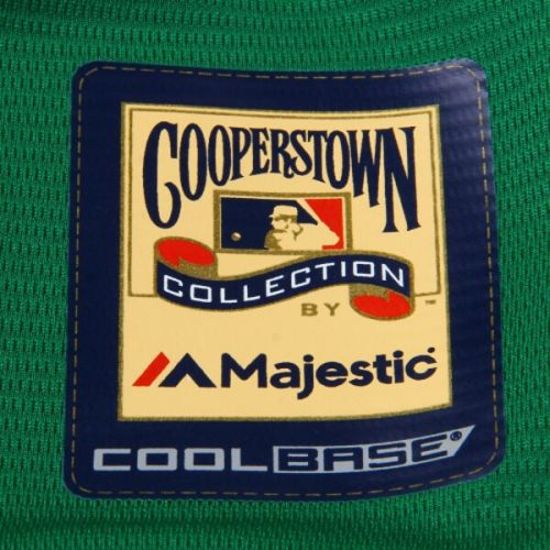  Men's Oakland Athletics Majestic Green Alternate Cooperstown Cool Base Team Jersey