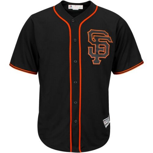  Men's San Francisco Giants Majestic Black Alternate Big & Tall Cool Base Team Jersey