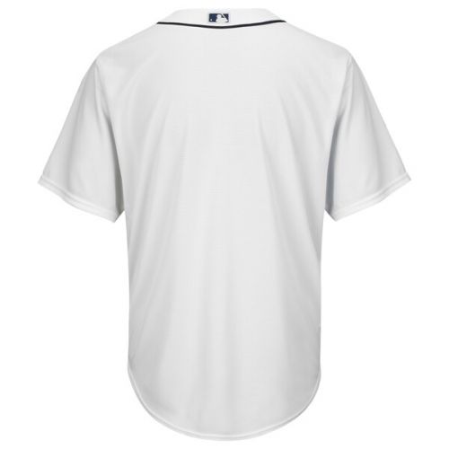  Men's Detroit Tigers Majestic White Home Big & Tall Cool Base Team Jersey
