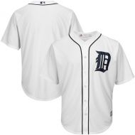 Men's Detroit Tigers Majestic White Home Big & Tall Cool Base Team Jersey