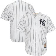Men's New York Yankees Majestic WhiteNavy Home Cooperstown Cool Base Team Jersey