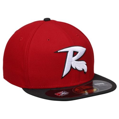  Men's Richmond Flying Squirrels New Era RedBlack Alternate 1 Authentic 59FIFTY Fitted Hat