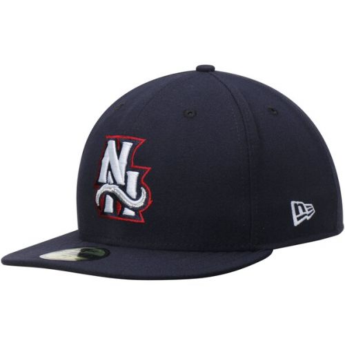 Mens New Hampshire Fisher Cats New Era Navy Authentic Home 59FIFTY Fitted Hat