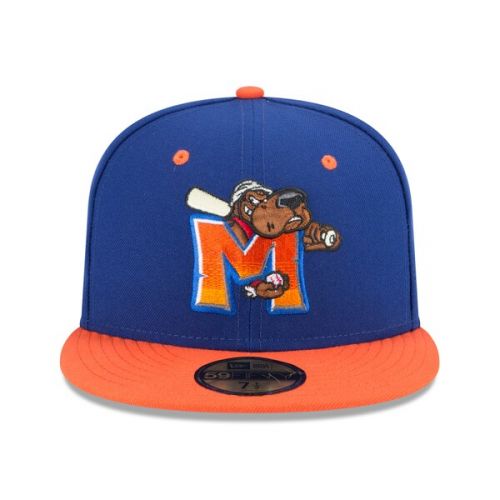  Men's Midland Rockhounds New Era Royal Authentic Road 59FIFTY Fitted Hat